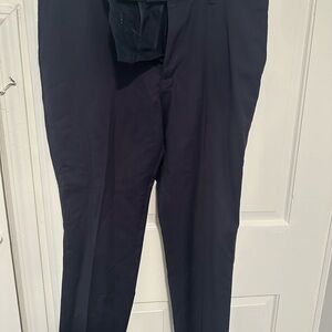 Banana Republic Slim Fit Trousers - Dark Blue
